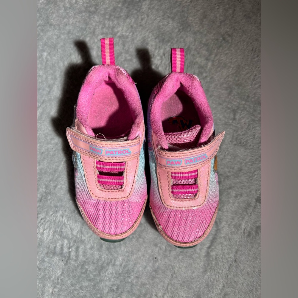 Paw patrol toddler girl shoes